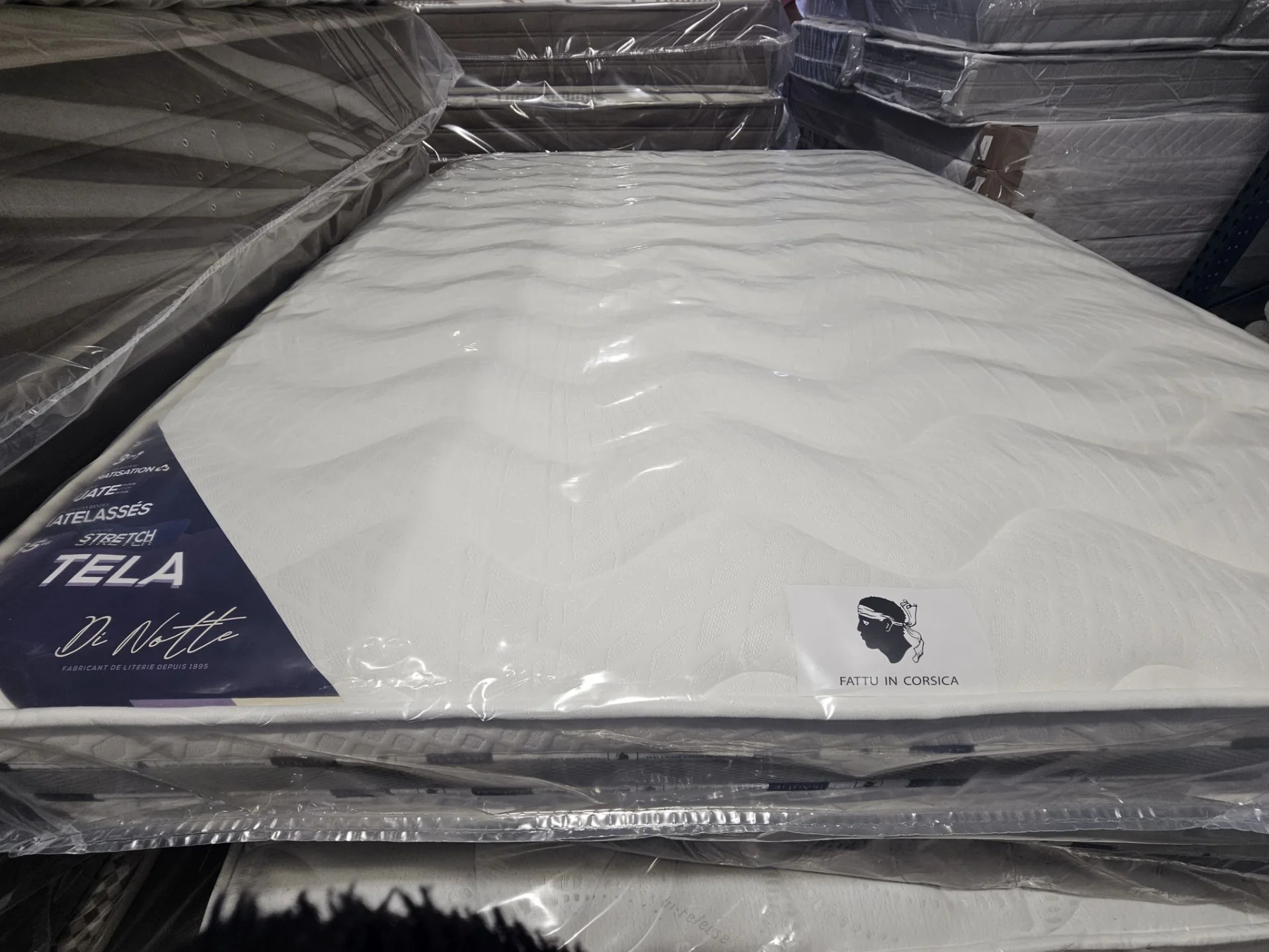 Visite de l'atelier de fabrication de matelas Di Notte