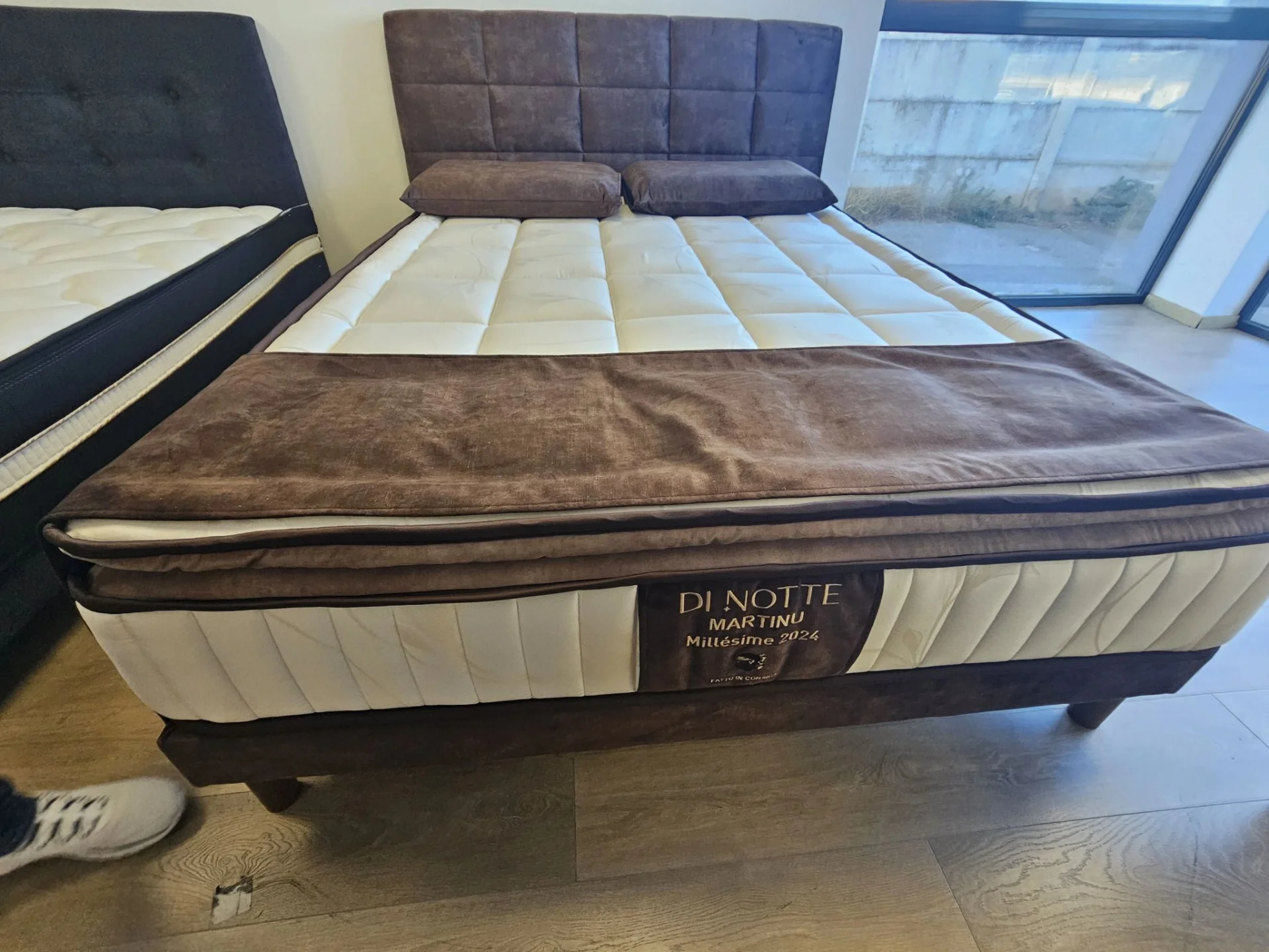 Visite de l'atelier de fabrication de matelas Di Notte